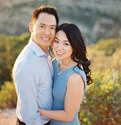 Dr. Christine Chan, DDS with her husband Mark