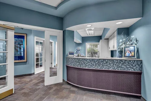 front desk at Radiant Family Dentistry